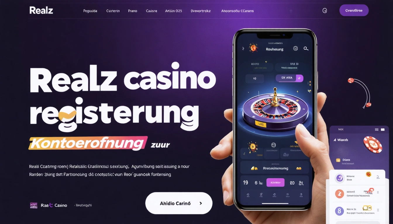 Realz casino registrierung Anleitung zur Kontoeröffnung